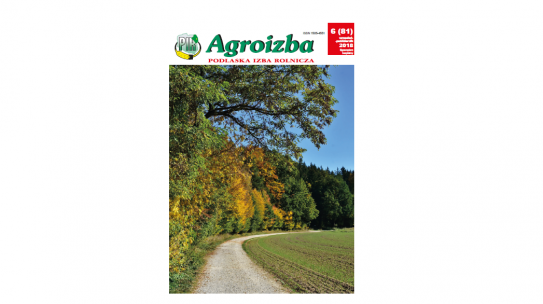 Agroizba nr 5 (81) wrzesień – październik 2018