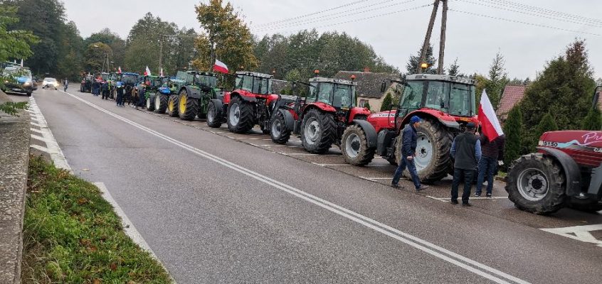 W sprawie protestów rolniczych